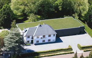 Kiezelhuys vanuit de lucht